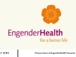 Finance Intern at EngenderHealth Tanzania