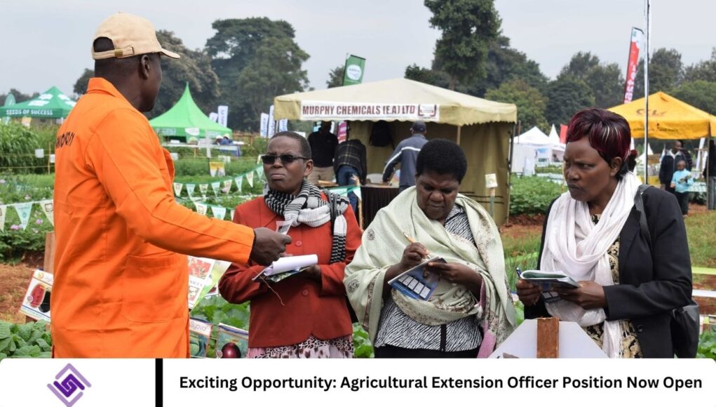 Exciting Opportunity: Agricultural Extension Officer Position Now Open