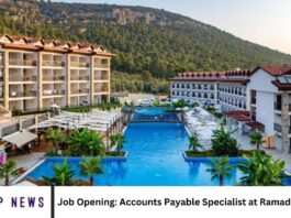 Job Opening: Accounts Payable Specialist at Ramada Resort