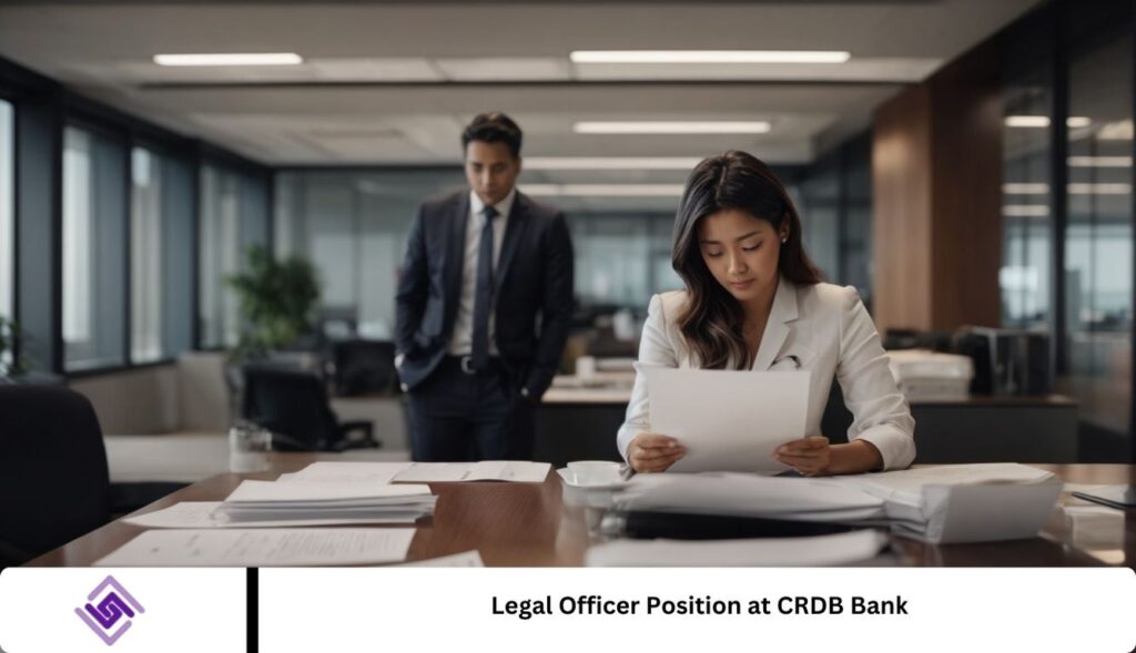 Legal Officer Position at CRDB Bank Legal Officer Position at CRDB Bank