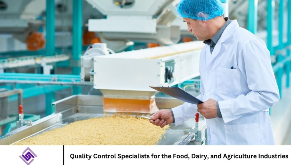 Quality Control Specialists for the Food, Dairy, and Agriculture Industries