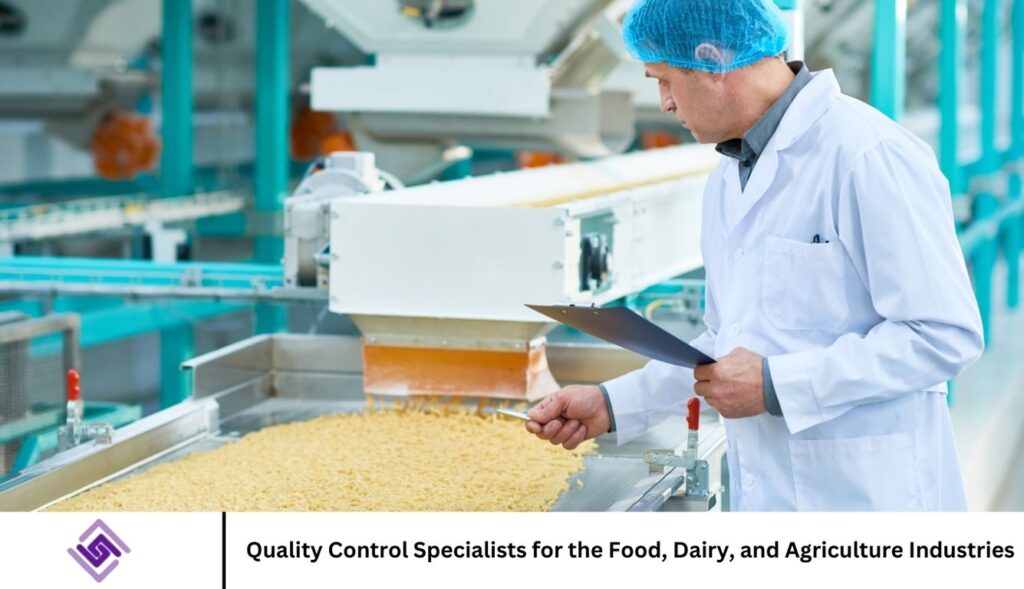 Quality Control Specialists for the Food, Dairy, and Agriculture Industries Quality Control Specialists for the Food, Dairy, and Agriculture Industries