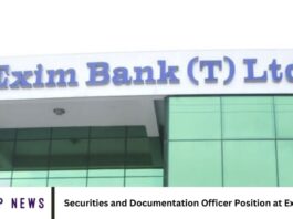 Securities and Documentation Officer Position at Exim Bank