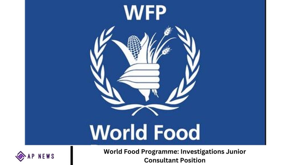 World Food Programme: Investigations Junior Consultant Position