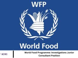 World Food Programme: Investigations Junior Consultant Position